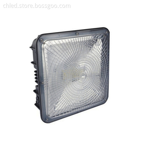 DLC 50w gas station led canopy light
